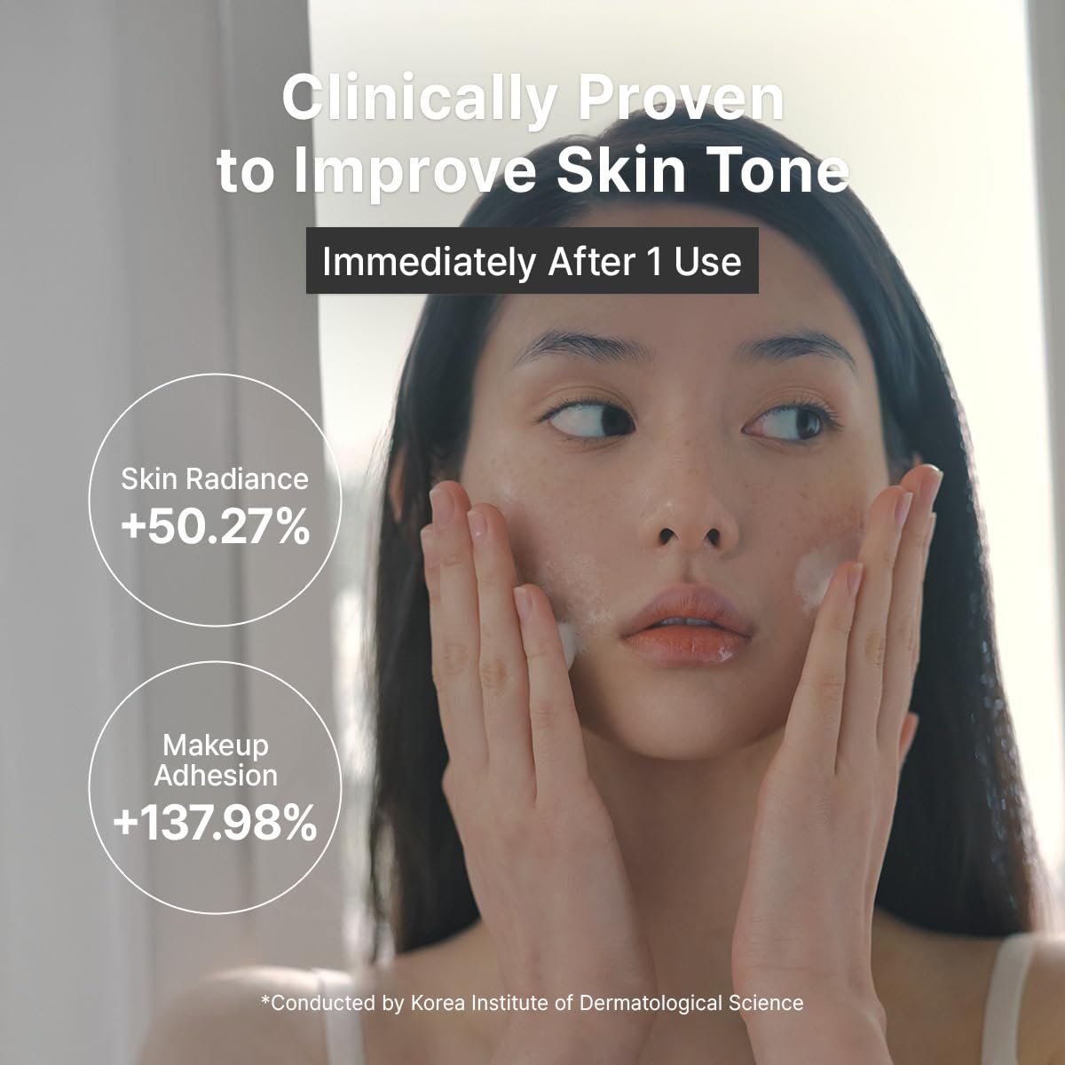 Dr.Althea ABC Glow Whipped Serum | Bubble Toner with Collagen & Vitamin Tea Wtater | Radiance-Boosting Toner for Instant Hydration & Makeup-Ready Finish | Vegan Korean Skincare, 3.38 Fl Oz
