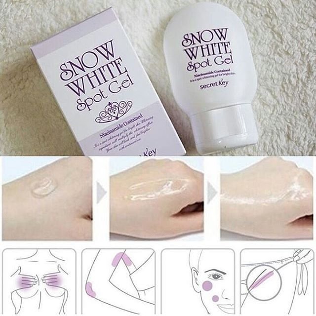 سيكرت كي سنو وايت جل لتفتيح البشرة 65 جرام | Secret Key Snow White Spot Gel 65 g