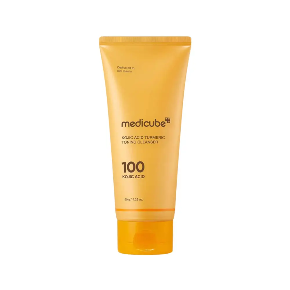 Medicube KOJIC ACID TURMERIC TONING CLEANSER 120 g منظف ميديكوب بالكوجيك أسيد والكركم