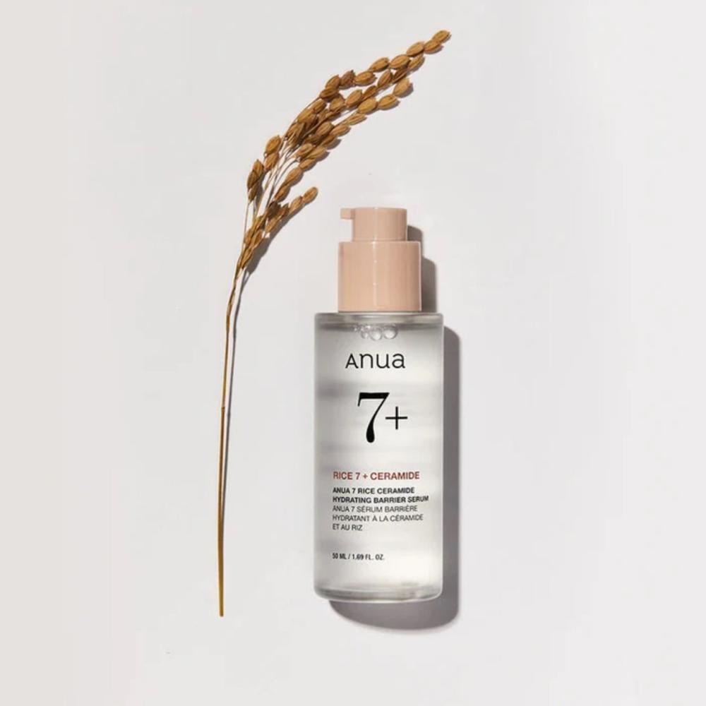 سيروم +7 بخلاصة الأرز والسيراميد لحاجز البشرة من انوا | ANUA 7+ Rice Ceramide Hydrating Barrier Serum