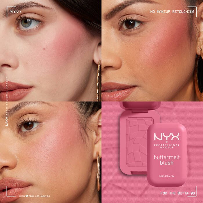 NYX BUTTERMELT BLUSH  06-For The Butta