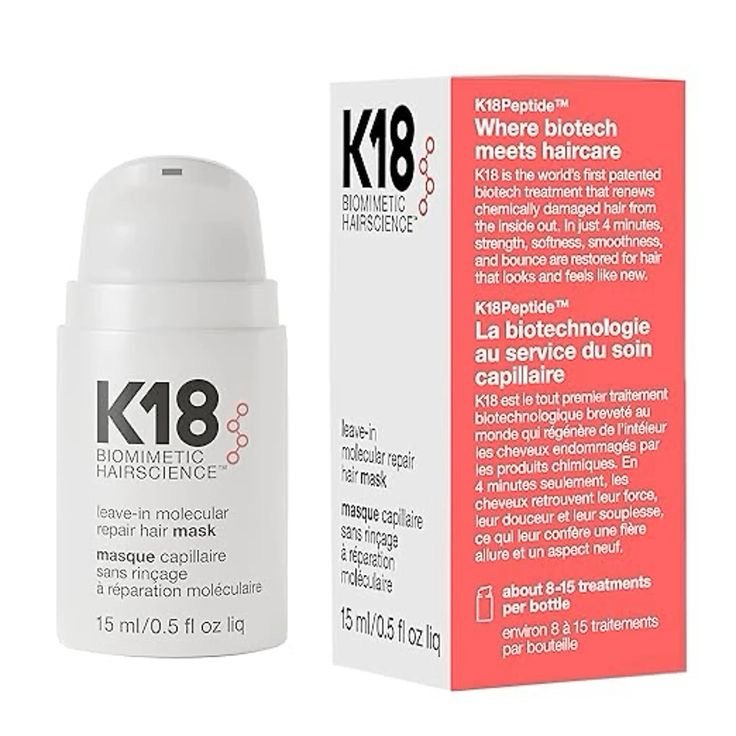 K18 LEAVE-IN MOLECULAR REPAIR HAIR MASK | كي 18 ليف ان ماسك لأصلاح الشعر
