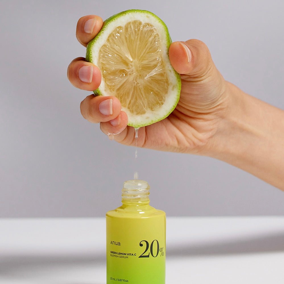ANUA GREEN LEMON VITAMIN C 20 % BLEMISH SERUM سيروم فيتامين سي 20% لإزالة الشوائب من أنوا
