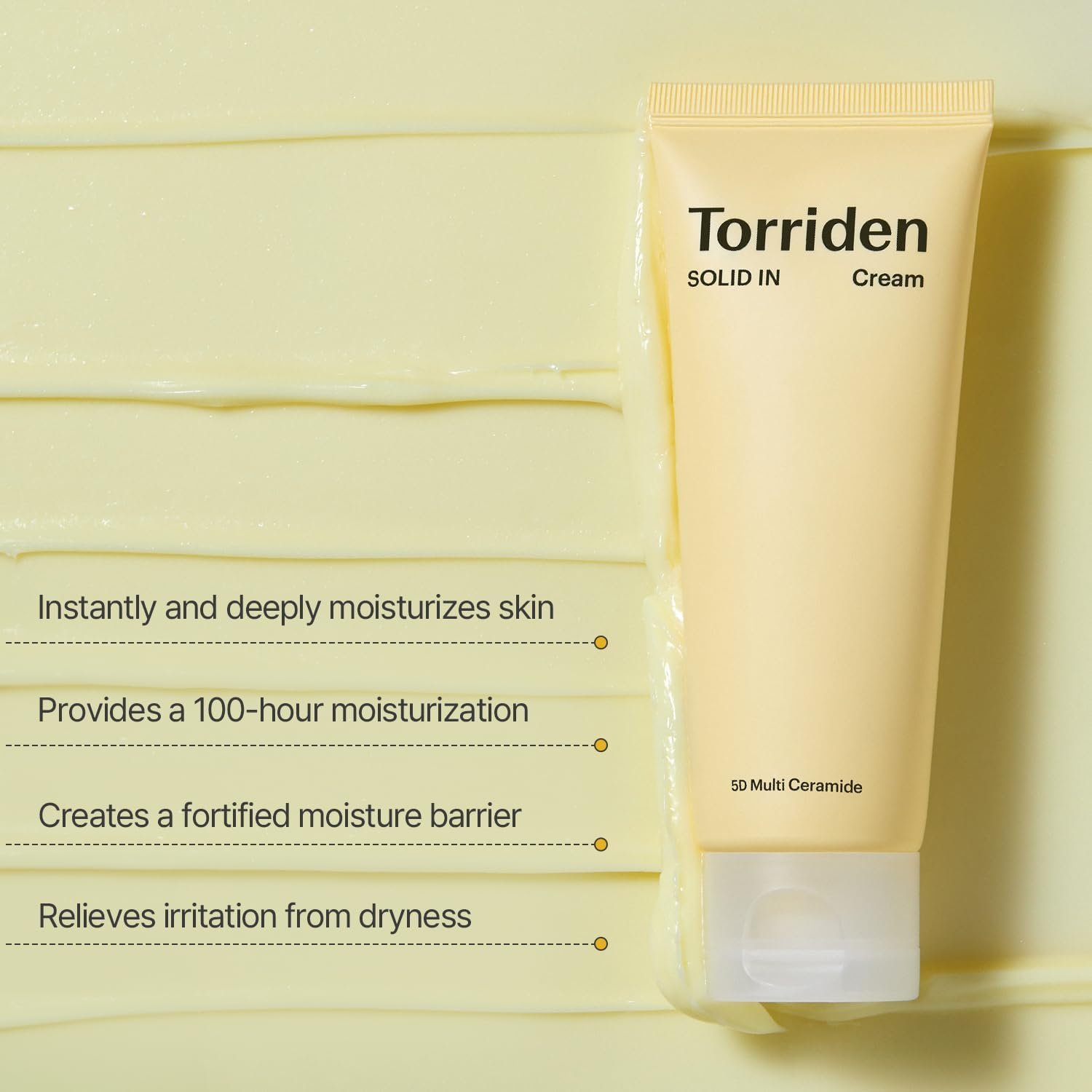 Torriden SOLID-IN Ceramide Cream 70ml كريم الترطيب بالسيراميد 70 مل