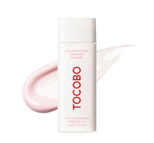 TOCOBO VITA TONE UP SUN CREAM SPF 50 PA++ – 50ML | توكوبو كريم واقي شمسي لاضاءة الوجه SPF50+ – 50 مل