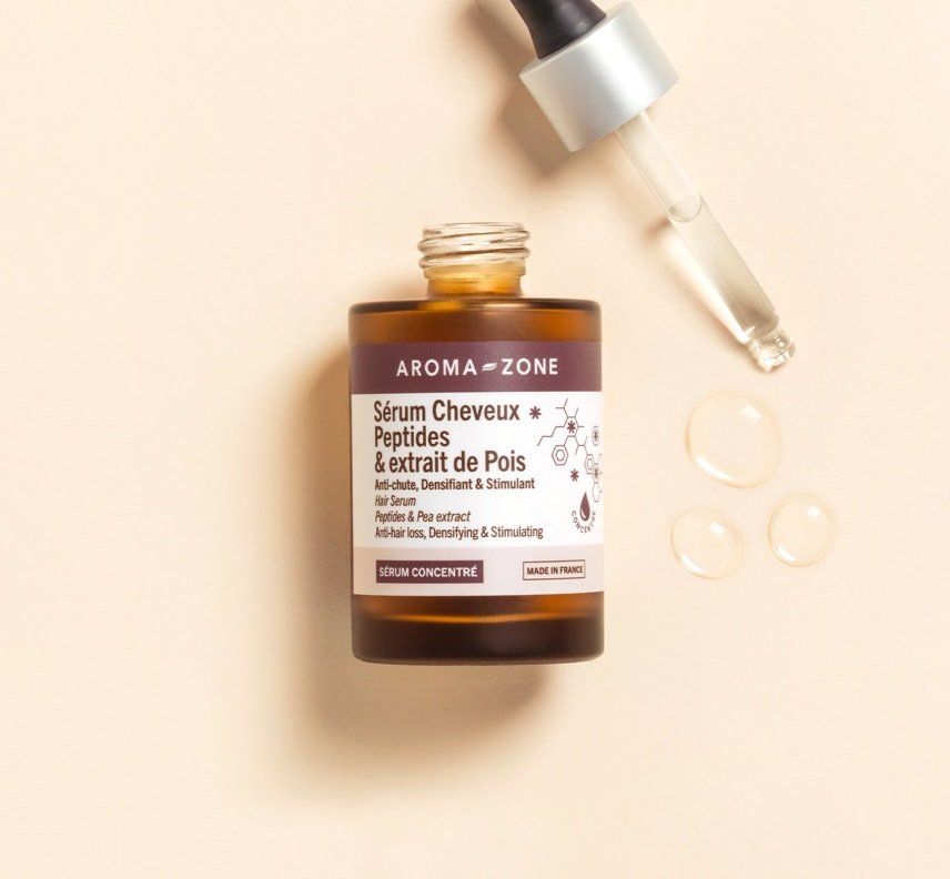Aroma-Zone Sérum cheveux anti-chute Peptides & extrait de pois سيروم الشعر بالببتيدات ضد تساقط الشعر من أروما زون