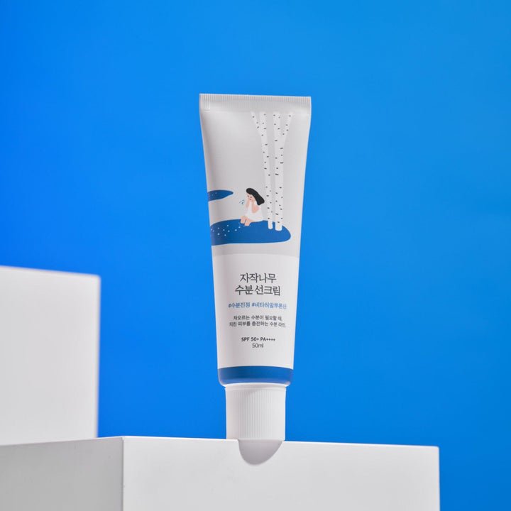 ROUND LAB BIRCH JUICE MOISTURIZING SUNSCREEN واقي شمس راوند لاب المرطب بخلاصة البتولا