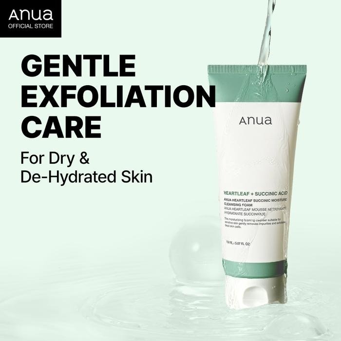 Anua Heartleaf Succinic Moisture Cleansing Foaming 150ml