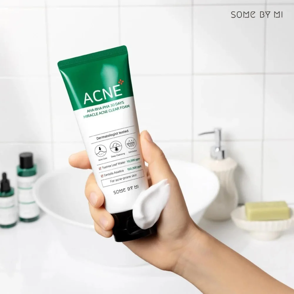 منظف حب الشباب من سوم باي مي 100 مل – Some by Me Acne Cleanser 100 ml