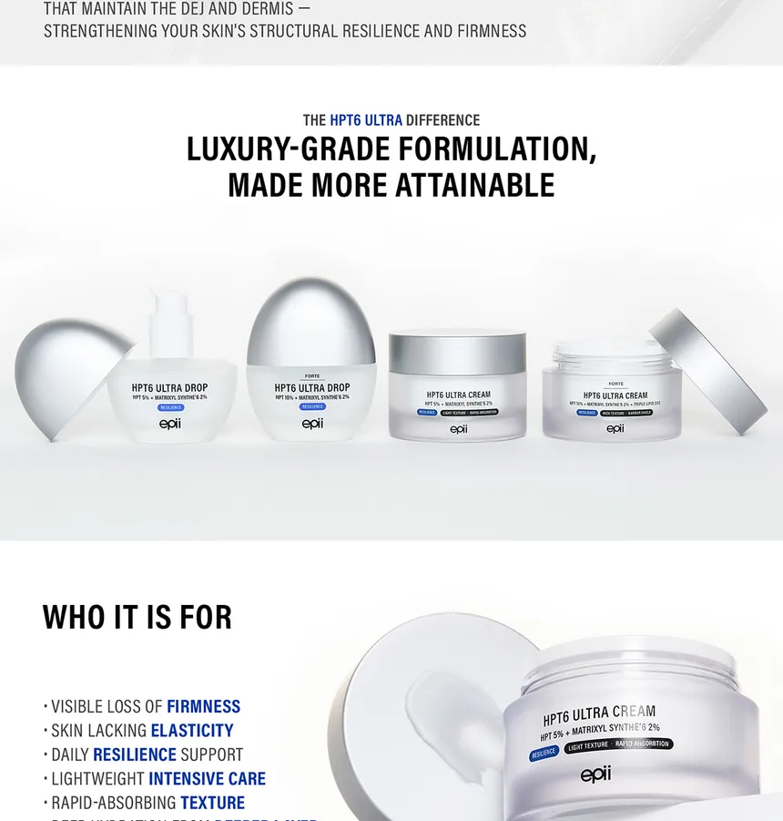 EPII- HPT6 Ultra Cream 5% – Crème hydratante