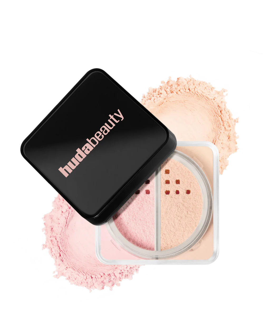 HUDA BEAUTY EASY BAKE LOOSE POWDER بودرة تثبيت ايزي بايك من هدى بيوتي