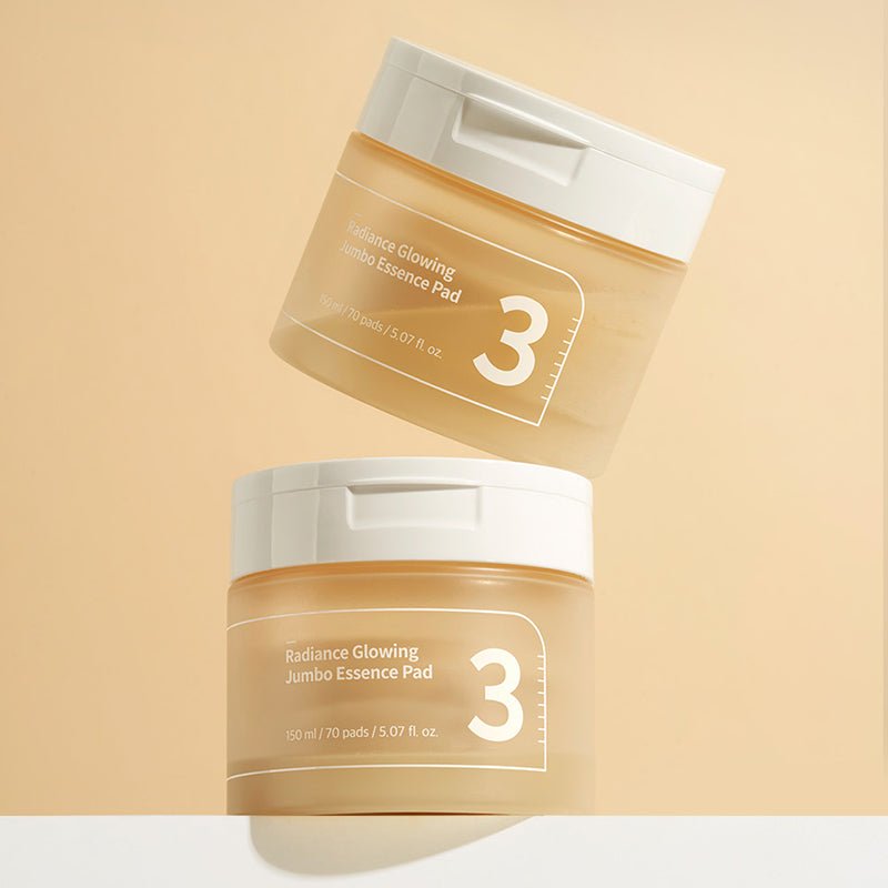 numbuzin – No.3 Radiance Glowing Jumbo Essence Pad مسحات تونر رقم 3 من نيمبوزين