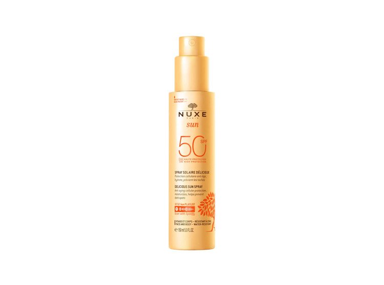 Nuxe Sun Spray Solaire Délicieux Spf50 150ml