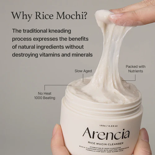 Arencia – Rice Mucin Cleanser 120g 4.23oz