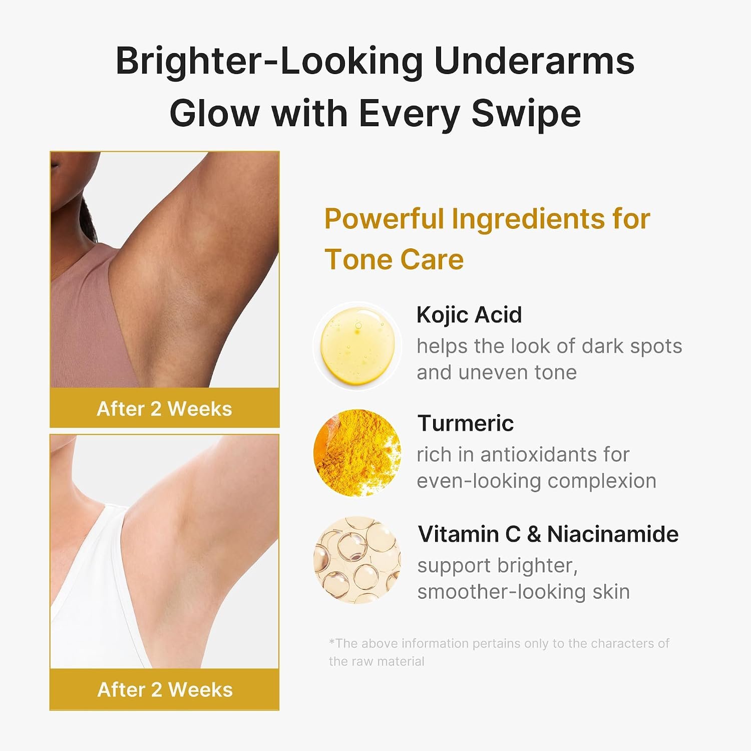 medicube Deodorant Kojic Acid & Turmeric for Women & Men, Aluminum-Free مزيل عرق ميديكوب بحمض الكوجيك