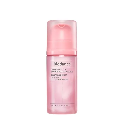 BIODANCE Collagen Peptide Lipsome Bubble Booster, Micro-Bubble Foam Essence for Elasticity and Plumping, Hydration & Skin Prep Boost, Korean Skin Care | 3.21 fl.oz