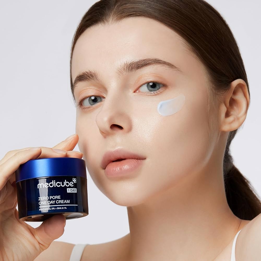 MEDICUBE ZERO PORE ONE DAY CREAM 50ML كريم زيرو بور وان داي لتقليل المسام من ميديكوب 50 مل