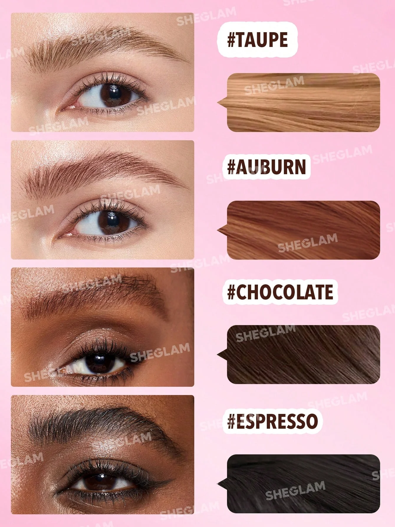 BROW-FECTION ANGLED BRUSH & DIP-ESPRESSO