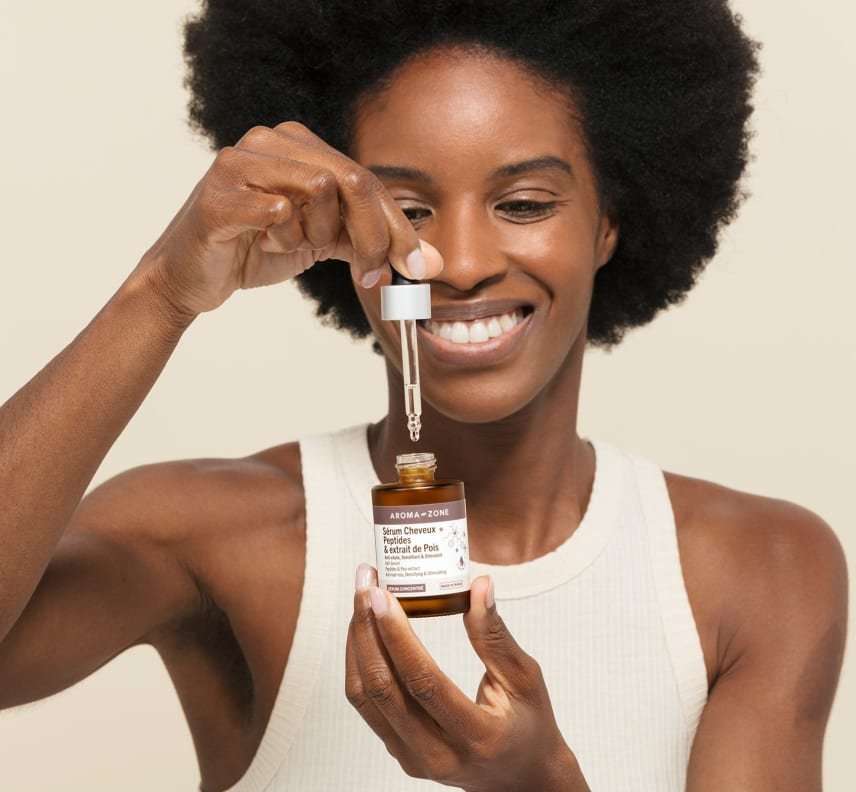Aroma-Zone Sérum cheveux anti-chute Peptides & extrait de pois سيروم الشعر بالببتيدات ضد تساقط الشعر من أروما زون