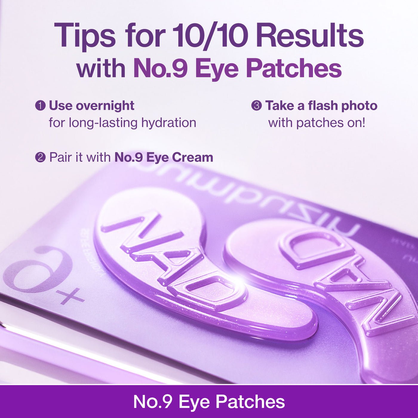 Numbuzin No.9 NAD Under Eye Patches