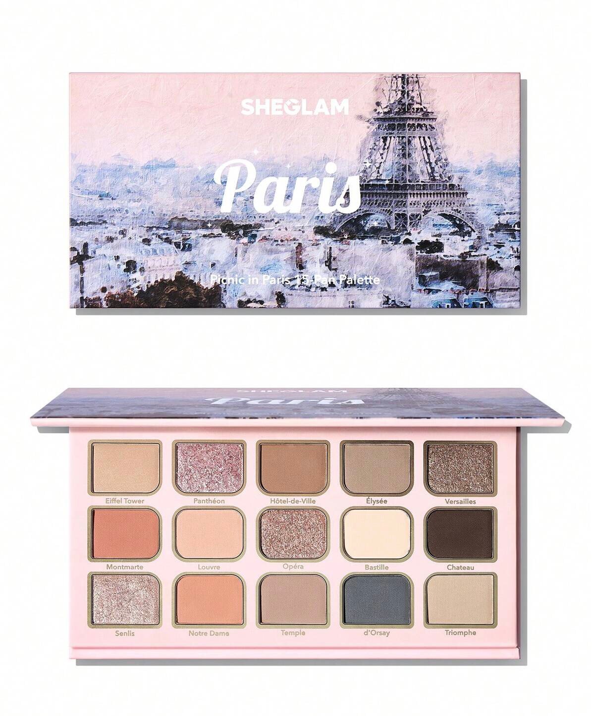 Sheglam Picnic In Paris 15-Pan Palette