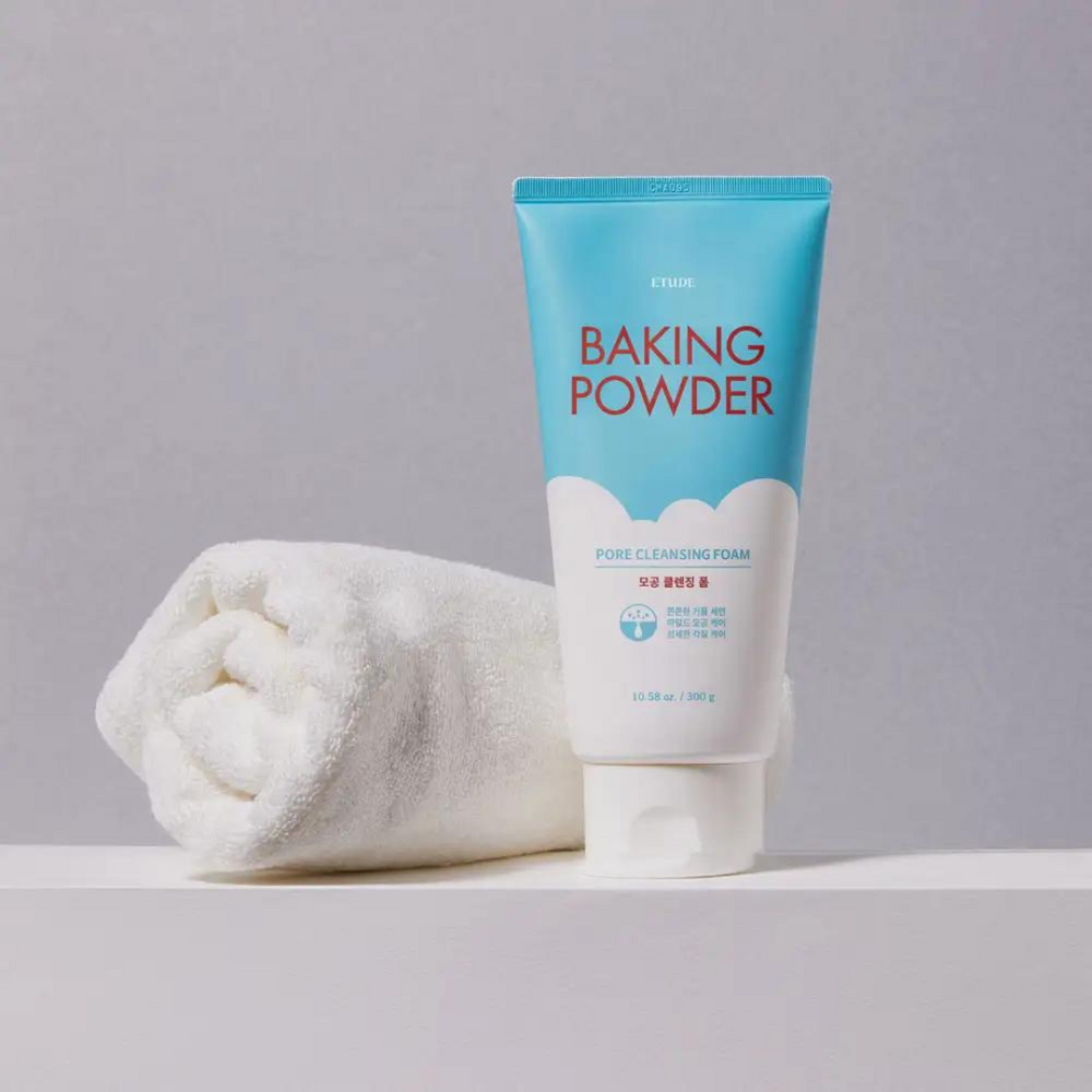 Etude Baking Powder Pore Cleansing Foam رغوة تنظيف المسام بالبيكنج باودر – 160 مل