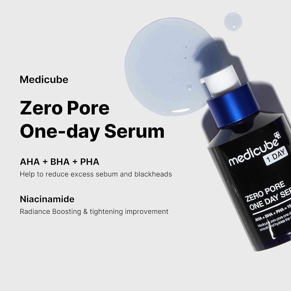 Medicube Zero Pore One-day Serum 30 ml سيروم القضاء على المسلم زيرو بور من ميديكوب 30 مل