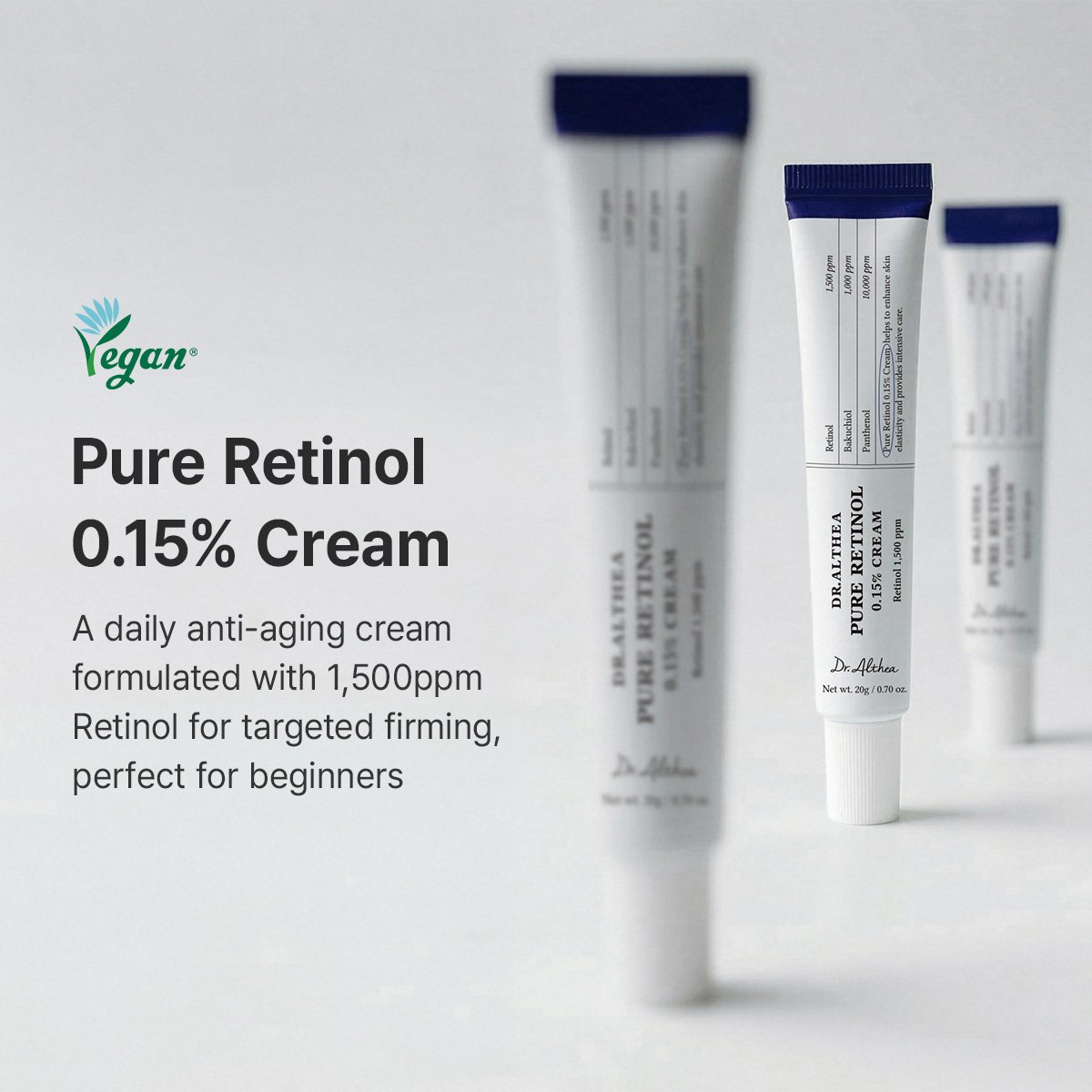 Dr.Althea Pure Retinol 0.15% Cream 20g