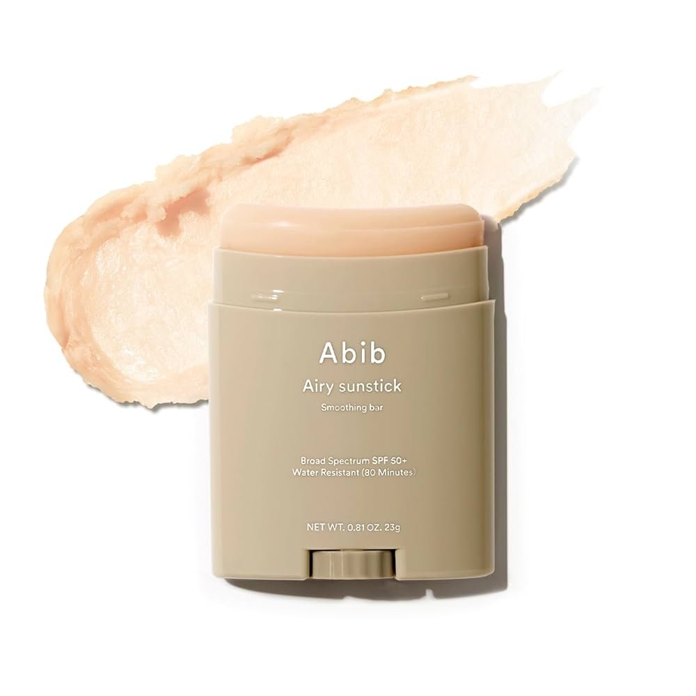 ABIB Airy Sunstick Smoothing Bar +ابيب ايري صن ستيك لتنعيم البشرة بعامل حماية من الشمس 50