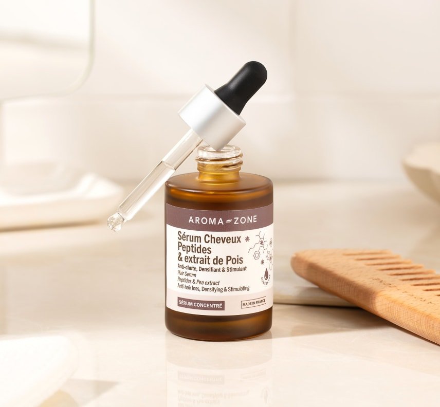 Aroma-Zone Sérum cheveux anti-chute Peptides & extrait de pois سيروم الشعر بالببتيدات ضد تساقط الشعر من أروما زون