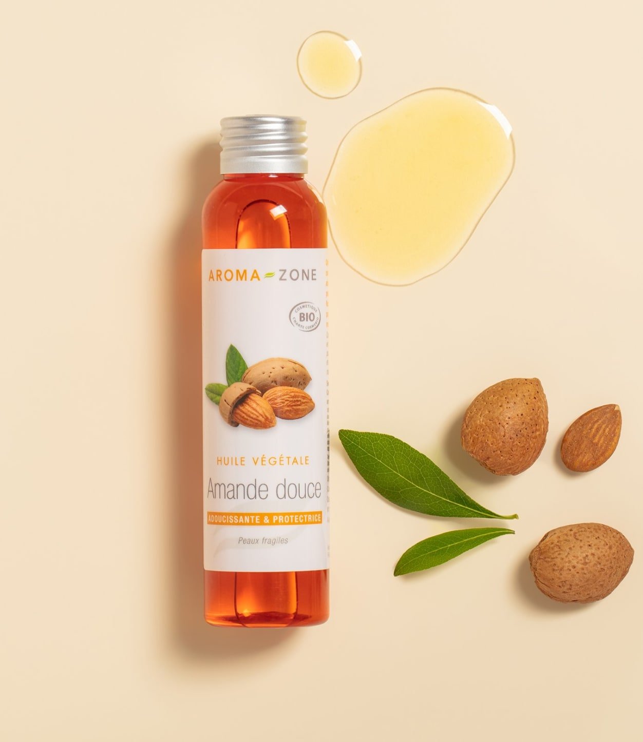 Aroma-Zone Huile d’Amande douce BIO زيت اللوز الطبيعي من أروما زون