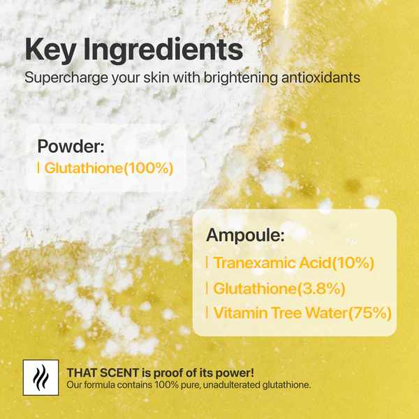 No.5 Glutathione TXA Advanced Dark Spot Ampoule Concentrate 10g