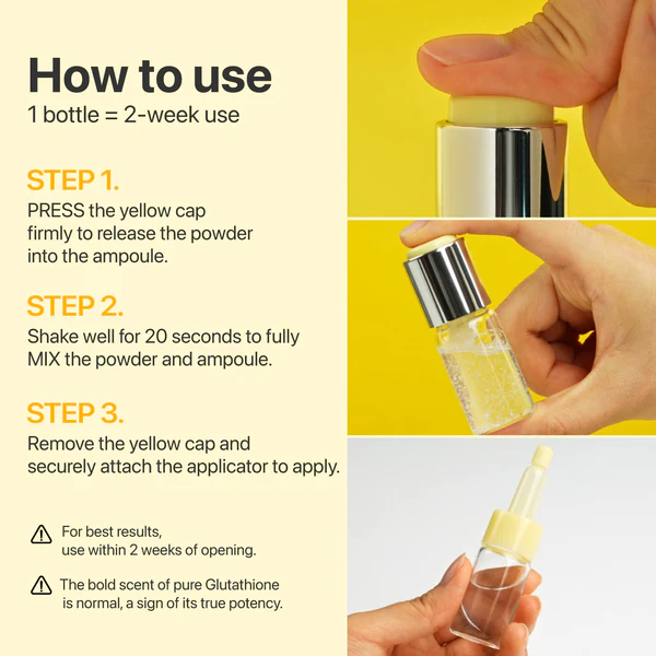 No.5 Glutathione TXA Advanced Dark Spot Ampoule Concentrate 10g