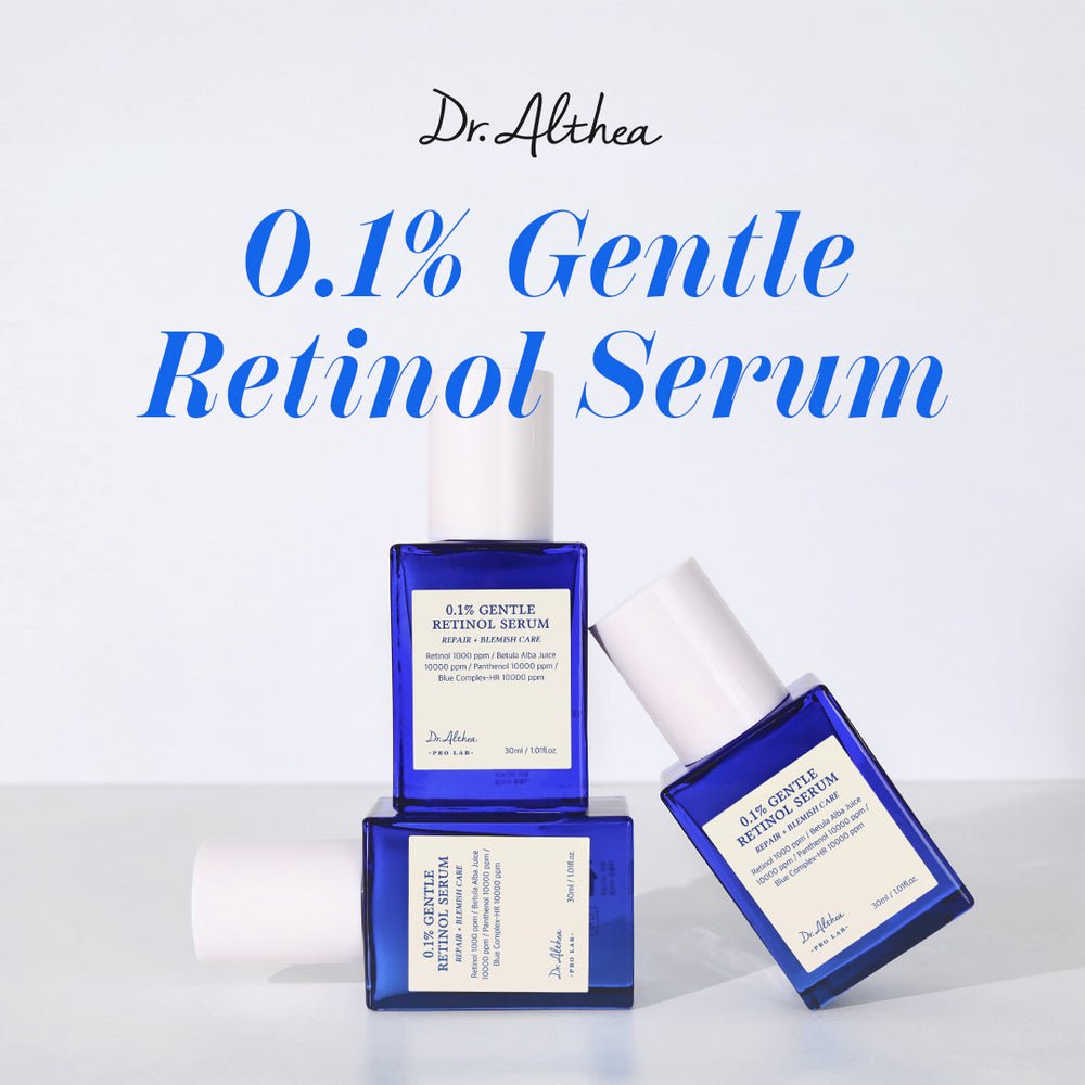 DR.ALTHEA 0.1% GENTLE RETINOL SERUM 30ML  سيروم ريتينول 0.1% اللطيف من دكتور ألثيا 30 مل