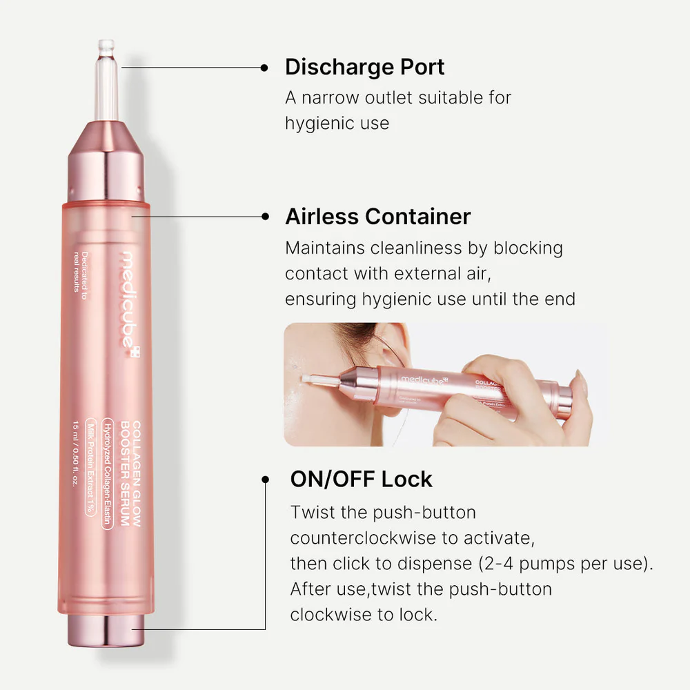 Medicube COLLAGEN GLOW BOOSTER SERUM سيروم معزز الكولاجين من ميديكوب