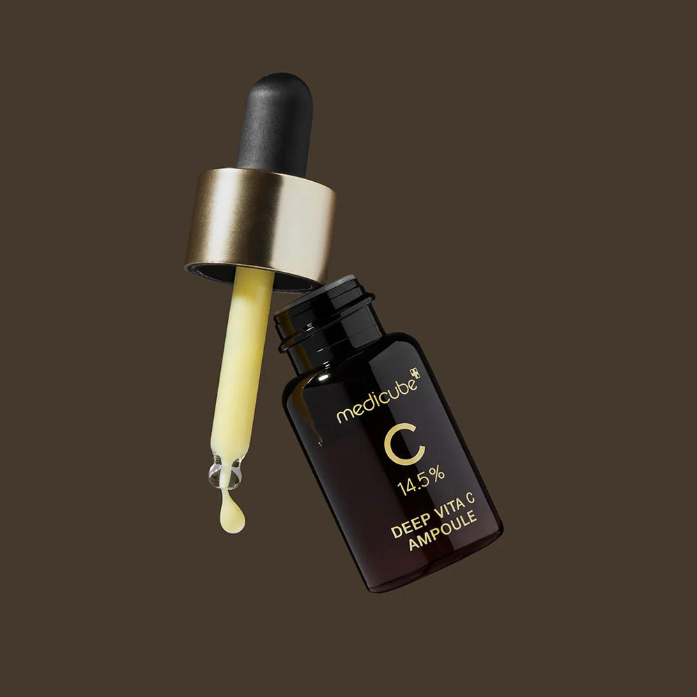 MEDICUBE DEEP VITA C AMPOULE 14,5% مجموعة أمبولات ديب فيتا سي بنسبة 14.5% من ميديكوب