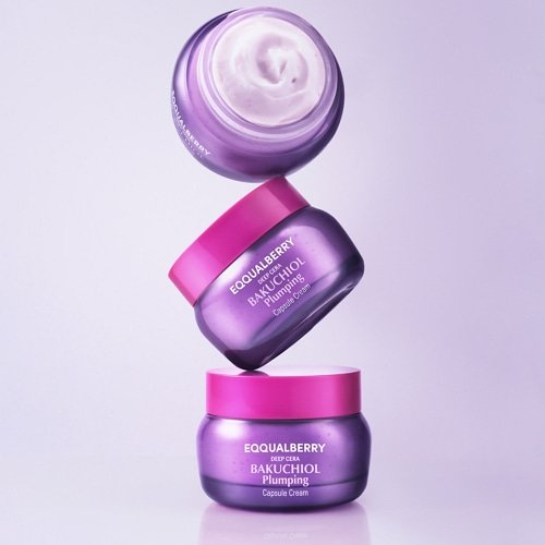 EQQUALBERRY Bakuchiol Plumping Capsule Cream 50ml