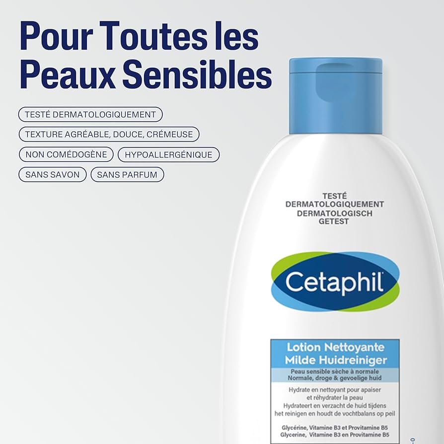 CETAPHIL LOTION NETTOYANTE 200 ML