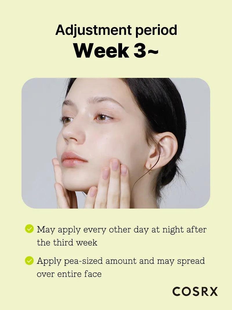 Cosrx The Retinol 0.3 Cream, super vitamin E + panthenol, 20ml كوسركس ريتنول كريم ليلي مضاد للشيخوخة والخطوط الدقيقة 20ml