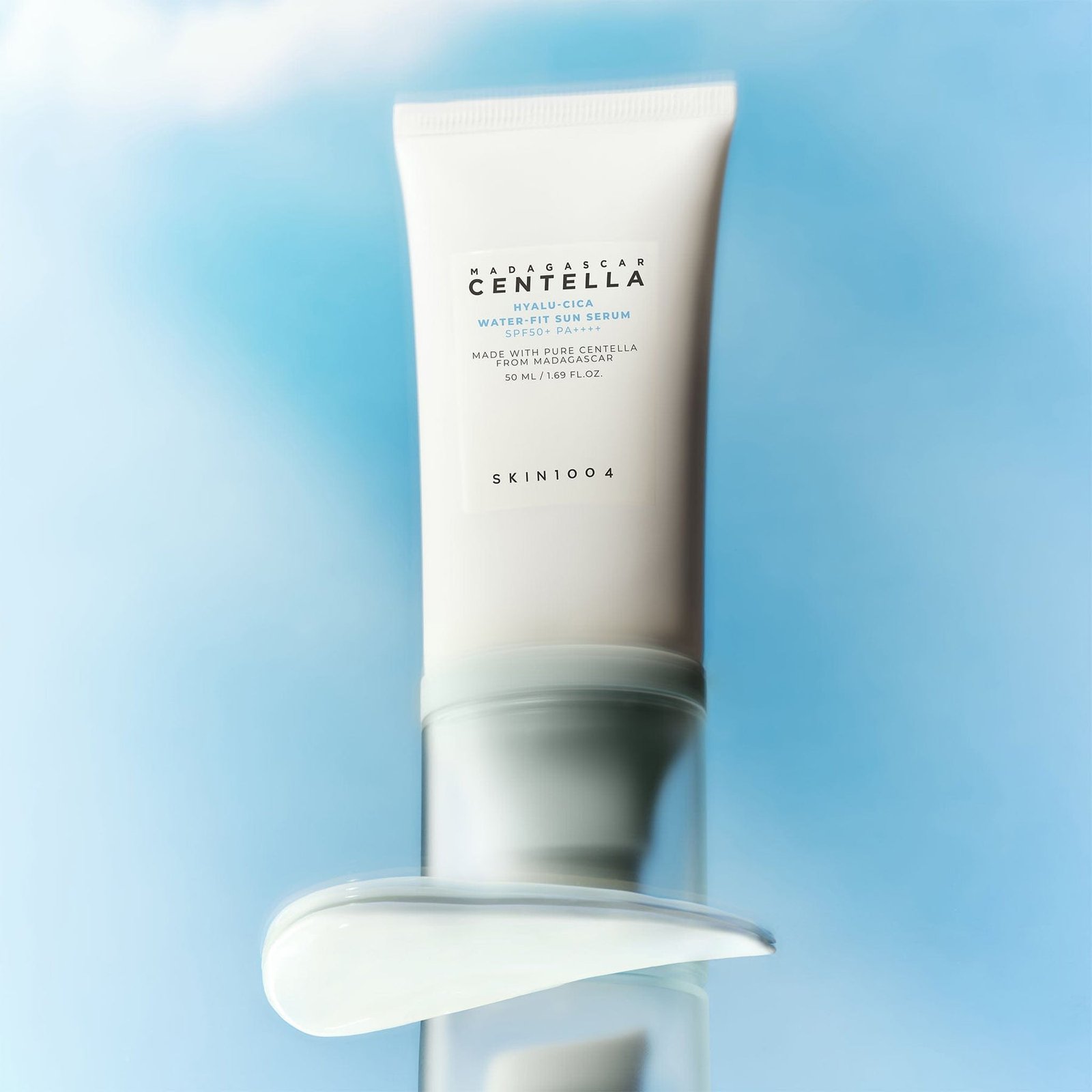 SKIN1004 Madagascar Centella Hyalu-Cica Water-Fit Sun Serumواقي شمس مائي بخلاصة السينتيلا
