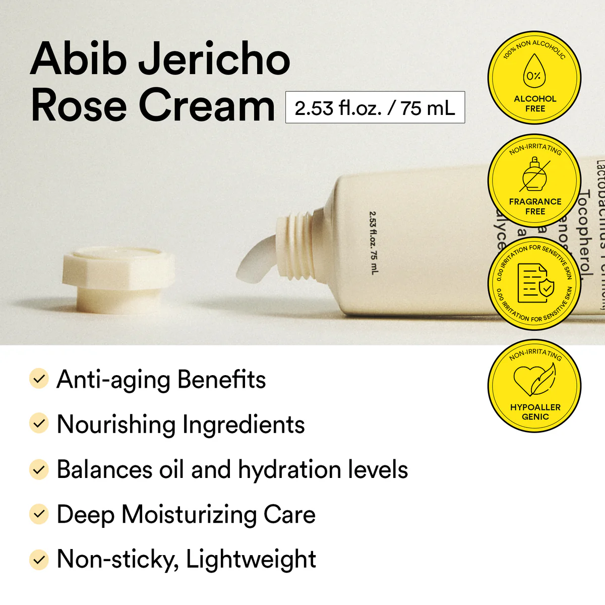 ABIB Jericho rose cream Nutrition tube 75ML