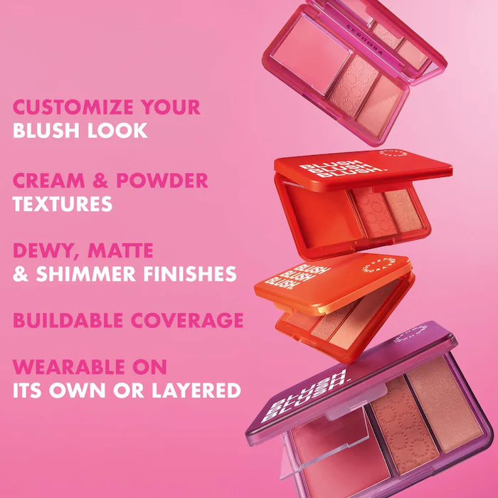 SEPHORA Palette Blush Blush Blush – Trio de blushs
