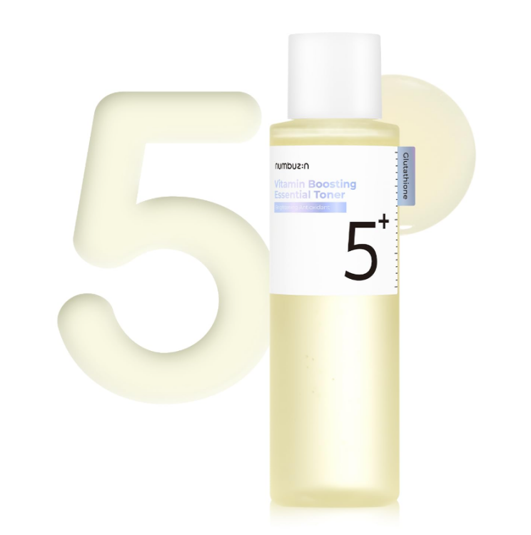 Numbuzin – No.5 Vitamin Boosting Essential Toner 200ml – تونر الفيتامين من نمبوزين 200مل