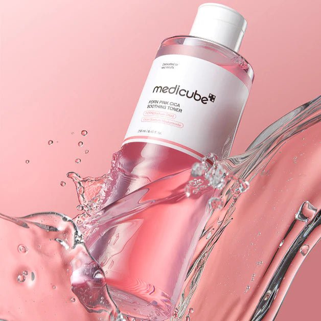 Medicube PDRN PINK CICA SOOTHING TONER 250 ml تونر سيكا المهدئ من ميديكوب 250 مل
