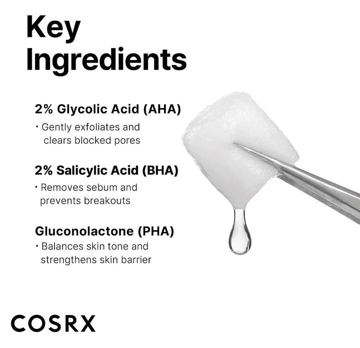COSRX THE AHA 2 BHA 2 BLEMISH TREATMENT SERUM 120G مصل معالجة العيوب