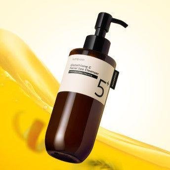 NUMBUZIN NO.5+ GLUTATHIONE VITAMIN FACIAL SPA CLEANSER 200ML منظف الوجه سبا الجلوتاثيون بفيتامين سي من نيمبوزين 200 مل