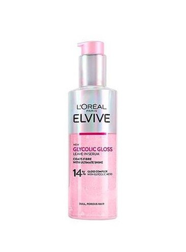 L’Oréal Elvive Glycolic Gloss Leave-in Serum for Dull Hair (150ml)