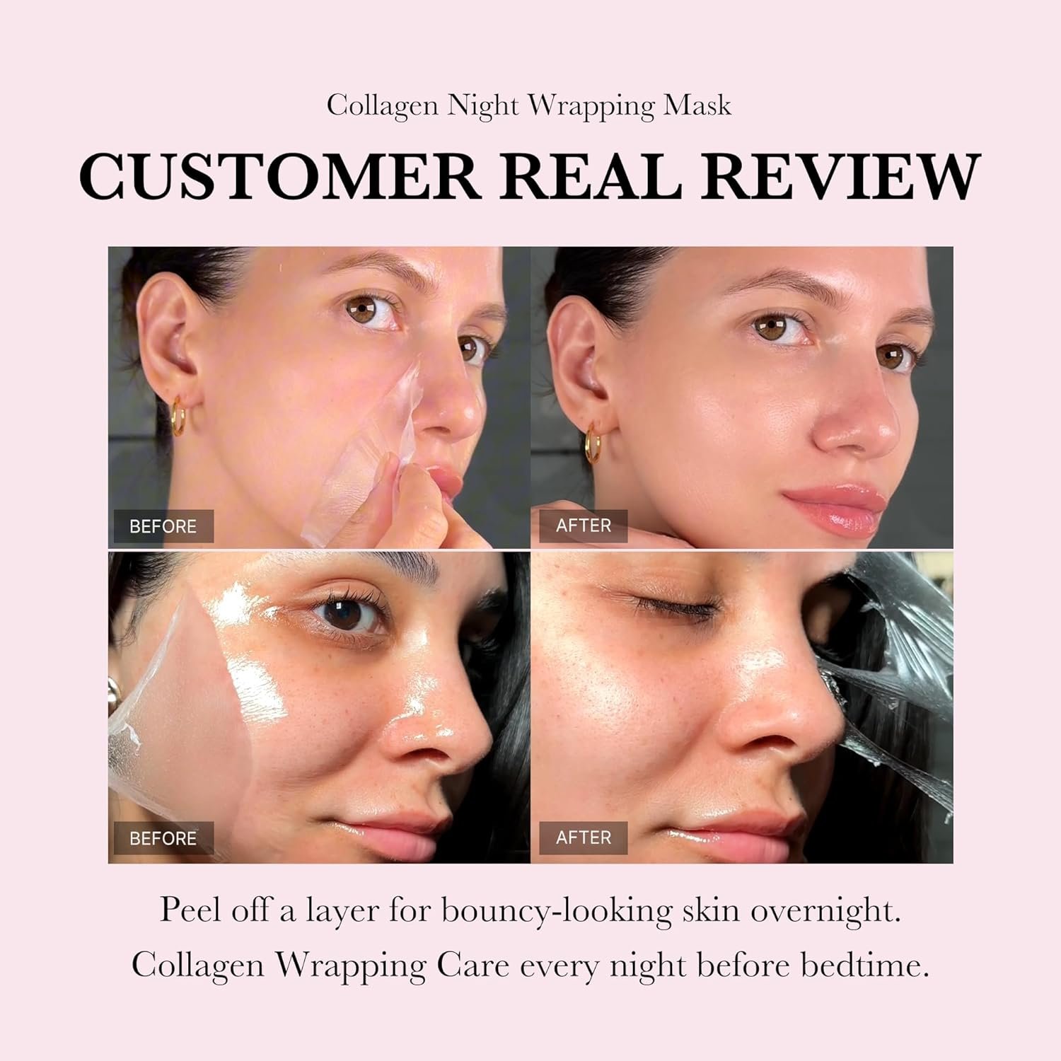 Medicube Collagen Night Wrapping Mask قناع التغليف الليلي بالكولاجين من ميديكيوب