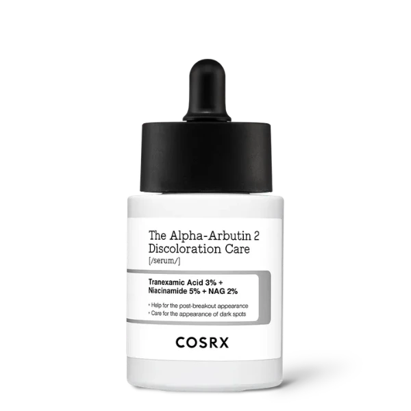 Cosrx The Alpha-Arbutin 2 Discoloration Care Serum 50 ml مصل العناية بالبقع الداكنة ألفا أربوتين 2 من كوسركس 50 مل