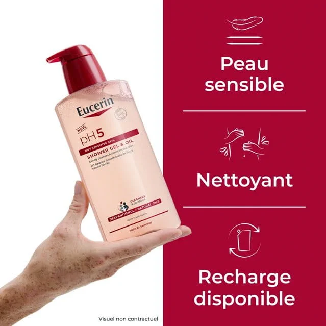 Eucerin pH5 Gel-Huile de Douche 400ML